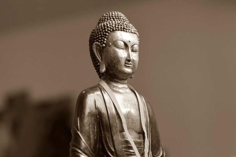 Buddha creating a spiritual practice for beginners